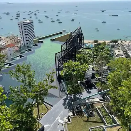 Edge Central Pattaya Seaview Residence With Infinity Pool Exterior photo